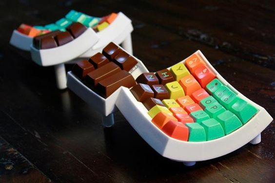 3D printed keyboard