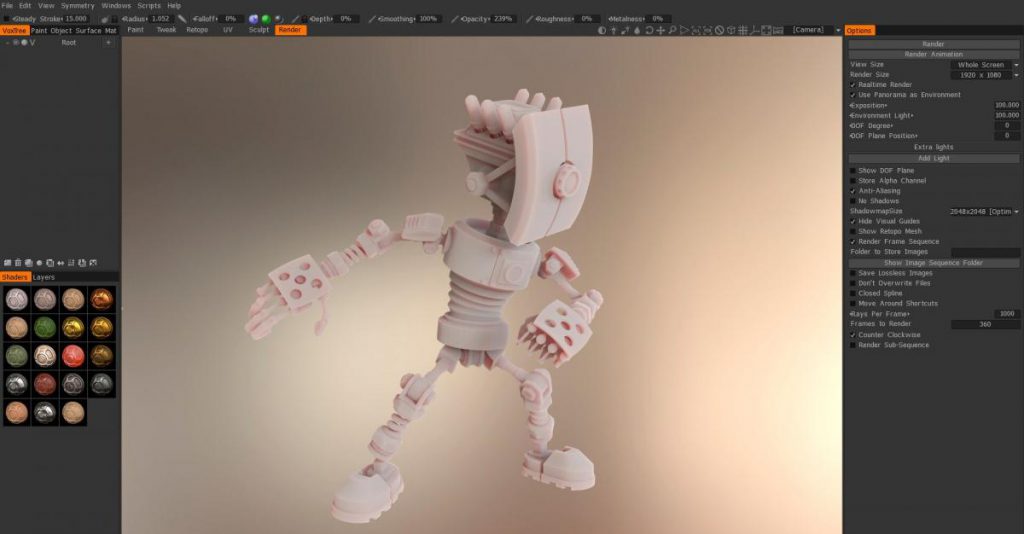best way to design 3D designs using rendering software