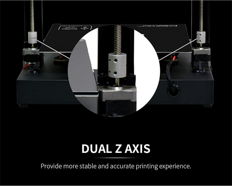 Dual Z-axis of A30M printer