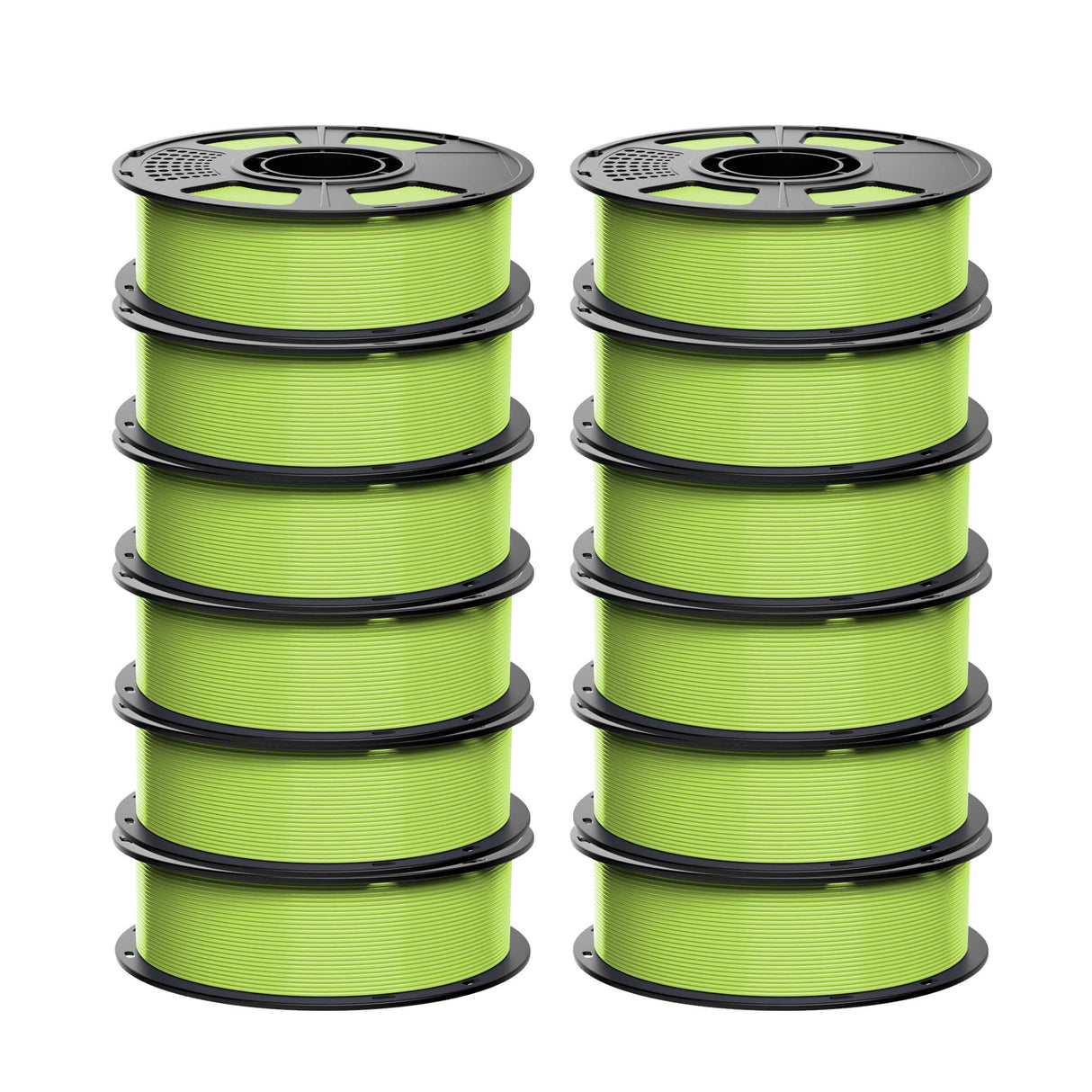 GEEETECH ABS+ 3D Printer Filament 1.75mm, 1kg Spool, 12 Rolls Bundle