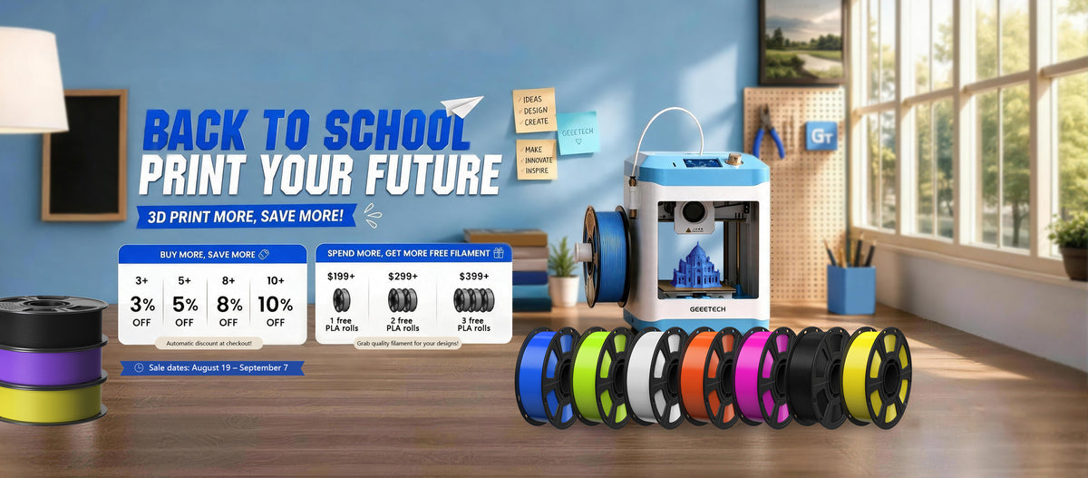 Geeetech back to school sale