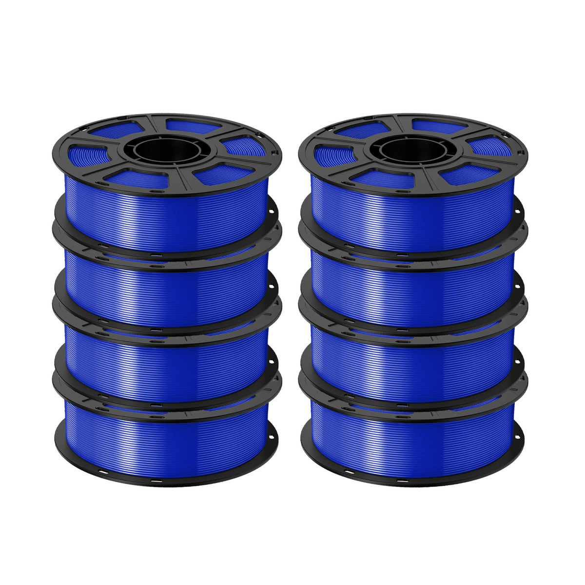 GEEETECH Silk PLA 3D Printer Filament 1.75mm, 1kg Spool, 8 Rolls Bundle