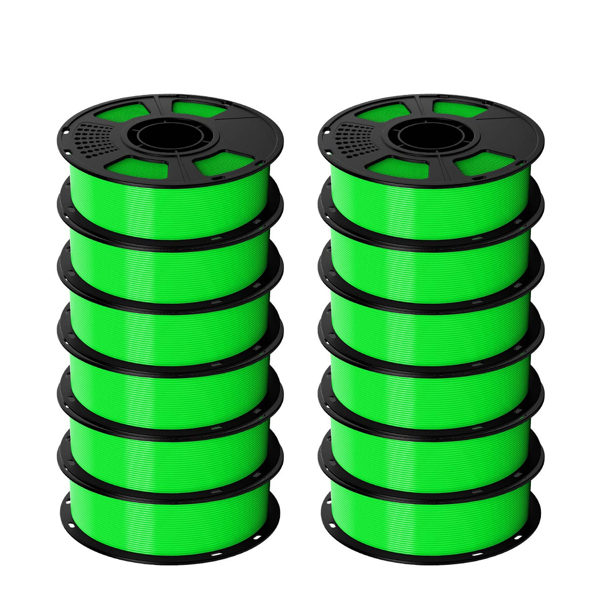 GEEETECH PLA 3D Printer Filament 1.75mm, 1kg Spool, 12 Rolls Bundle