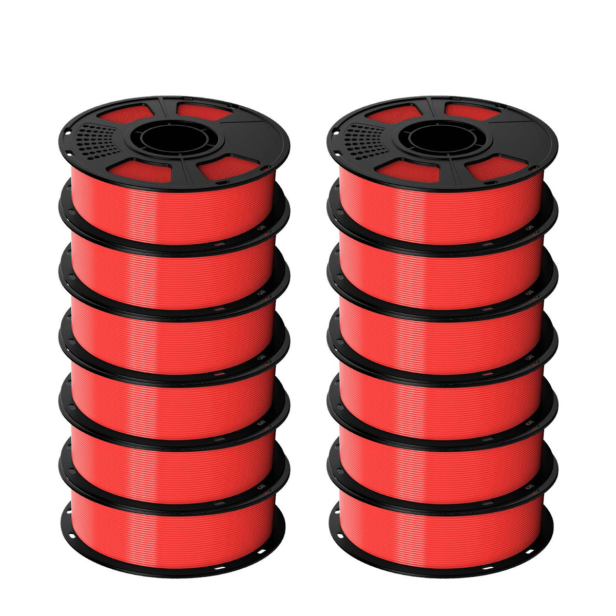 GEEETECH PLA 3D Printer Filament 1.75mm, 1kg Spool, 12 Rolls Bundle