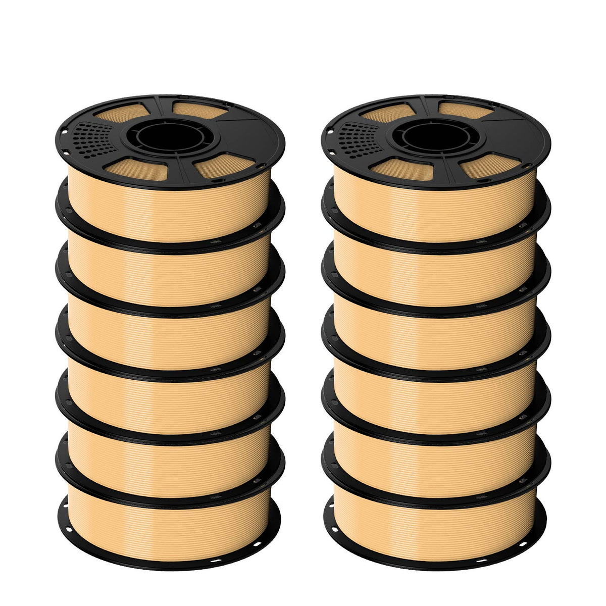 GEEETECH PLA 3D Printer Filament 1.75mm, 1kg Spool, 12 Rolls Bundle