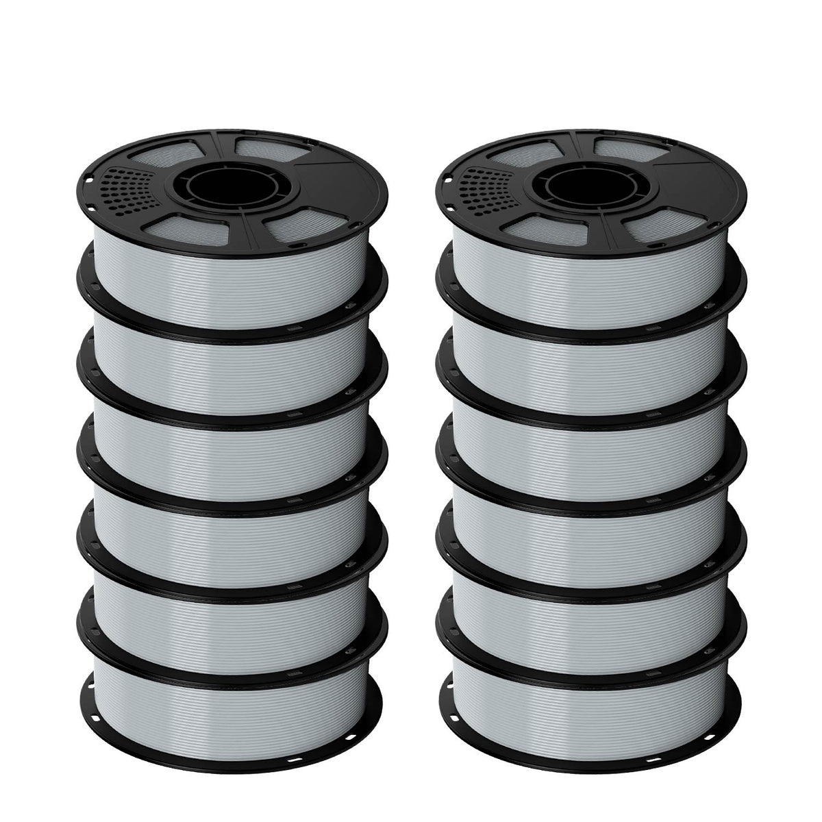 GEEETECH PLA 3D Printer Filament 1.75mm, 1kg Spool, 12 Rolls Bundle