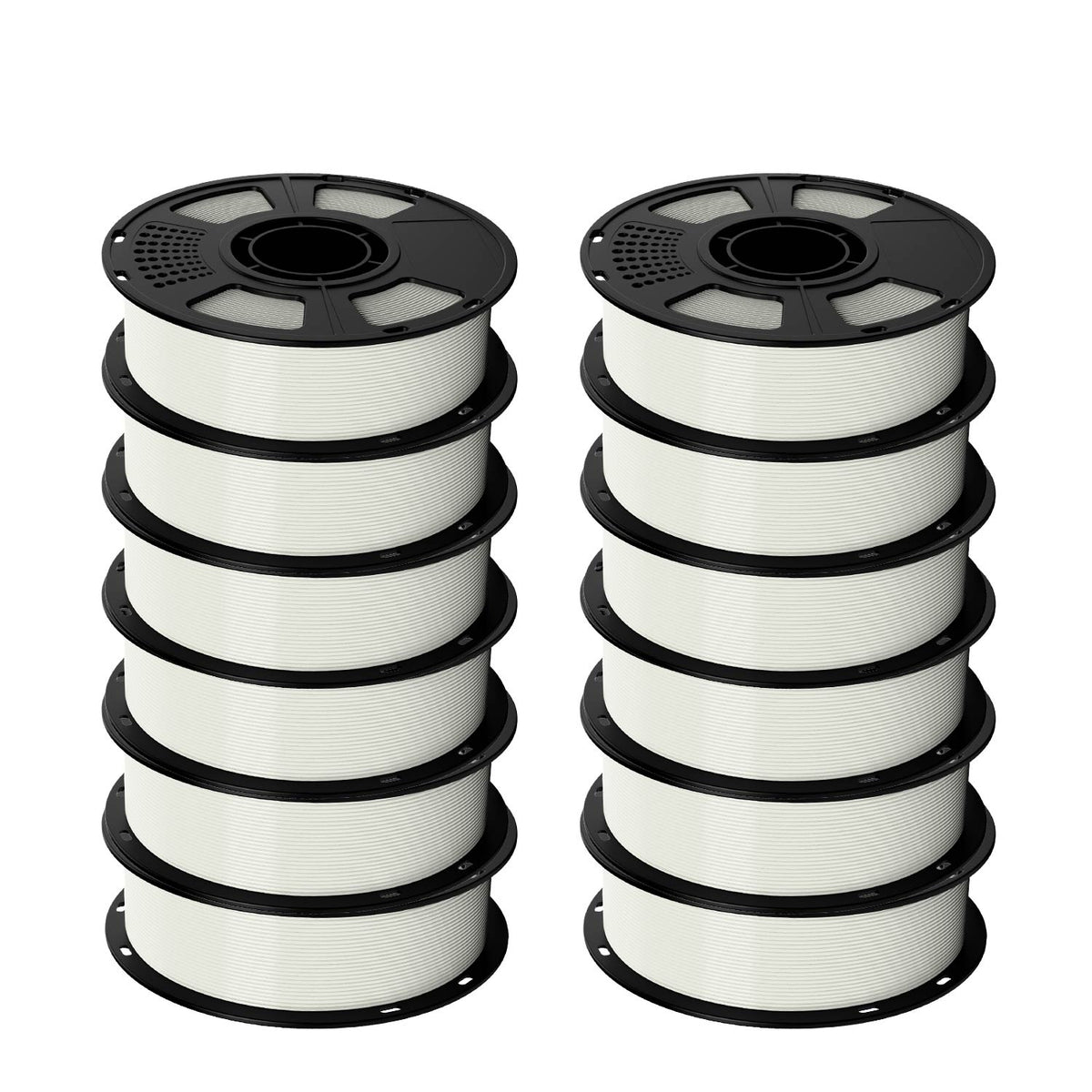 GEEETECH PLA 3D Printer Filament 1.75mm, 1kg Spool, 12 Rolls Bundle