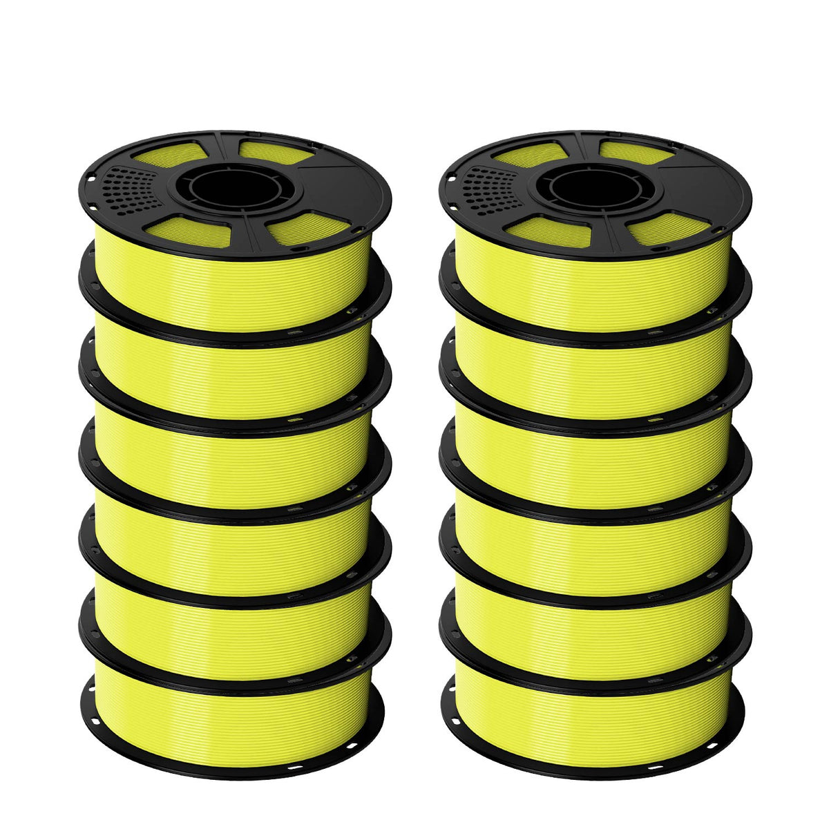 GEEETECH PLA 3D Printer Filament 1.75mm, 1kg Spool, 12 Rolls Bundle