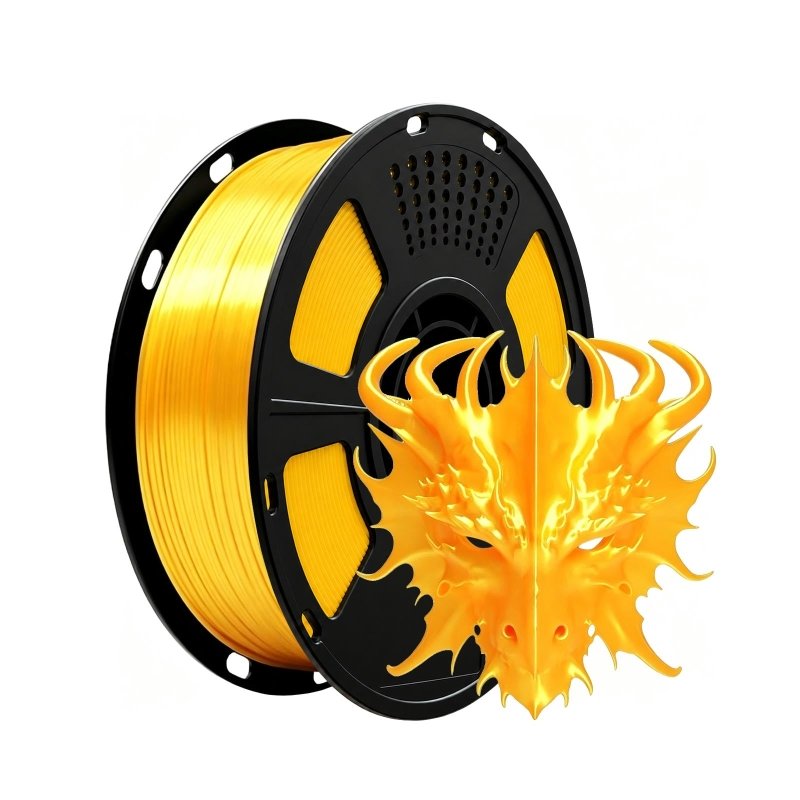 GEEETECH PLA Silk 3D Printer Filament 1.75mm, 1kg Spool