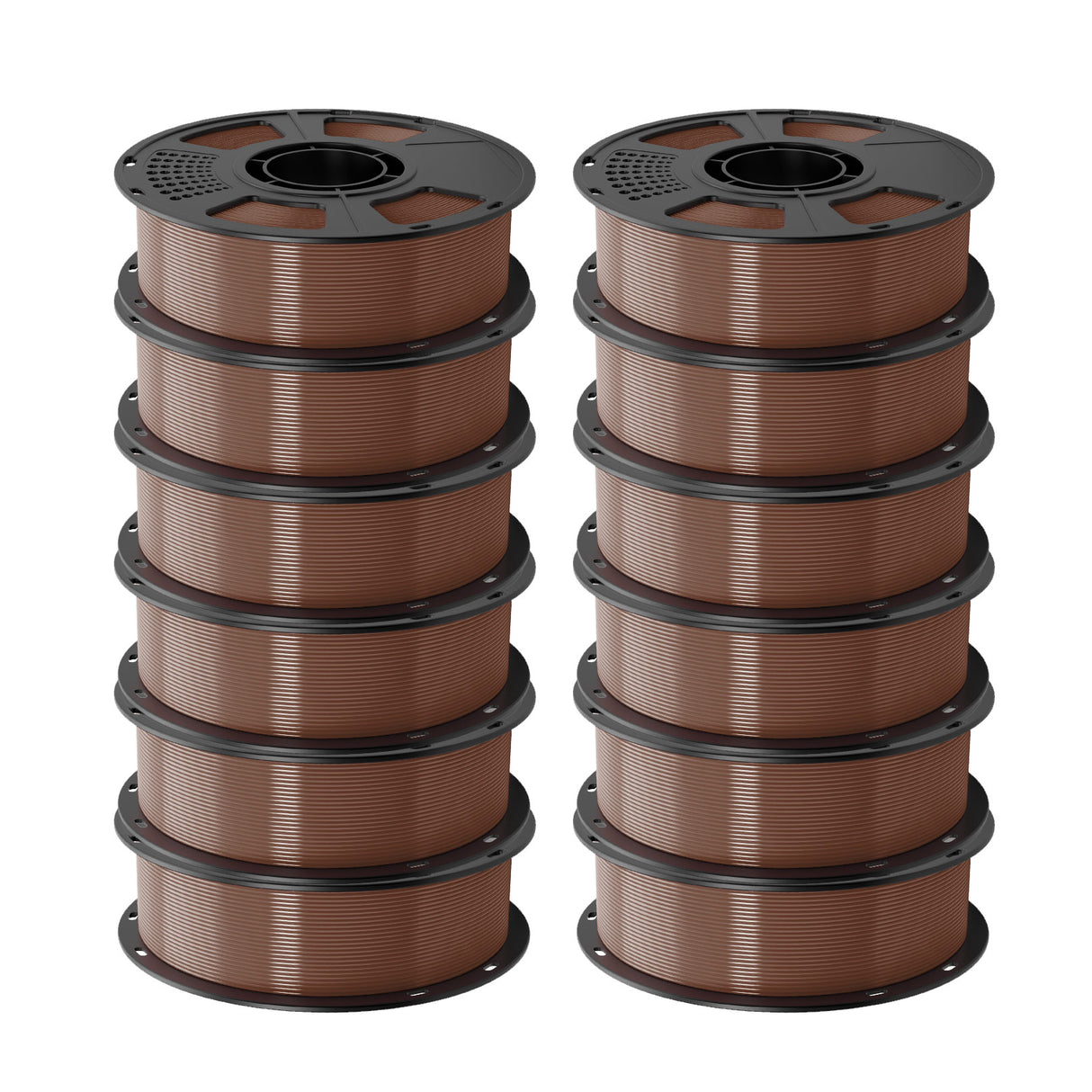 GEEETECH TPU 3D Printer Filament 1.75mm, 1kg Spool, 12 Rolls Bundle
