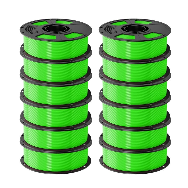 GEEETECH TPU 3D Printer Filament 1.75mm, 1kg Spool, 12 Rolls Bundle