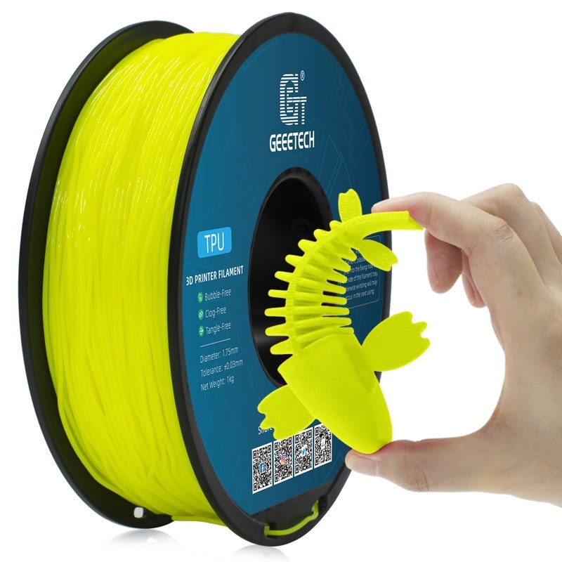 GEEETECH TPU filament pro 3D tiskárny 1,75 mm, 1 kg cívka