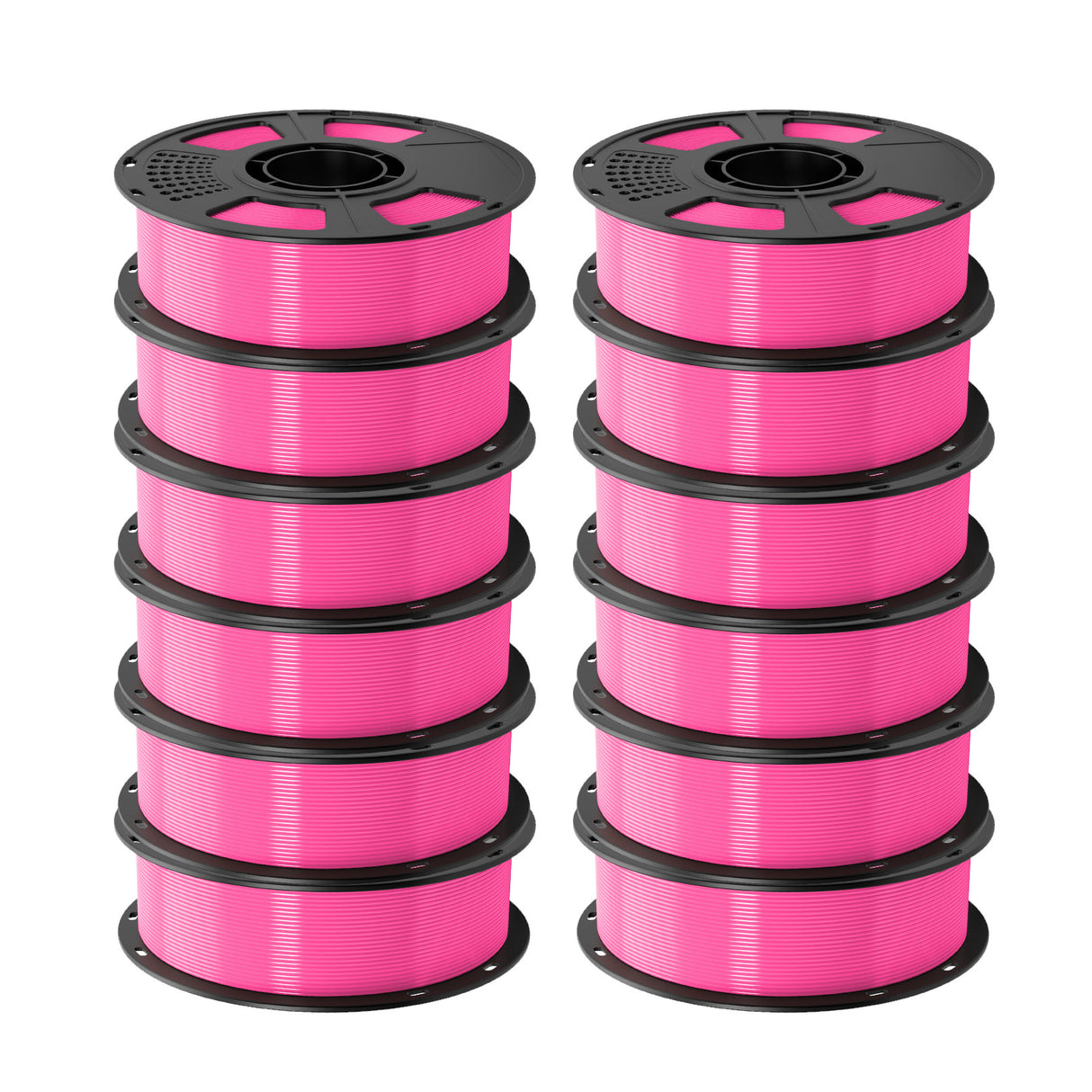 GEEETECH TPU 3D Printer Filament 1.75mm, 1kg Spool, 12 Rolls Bundle