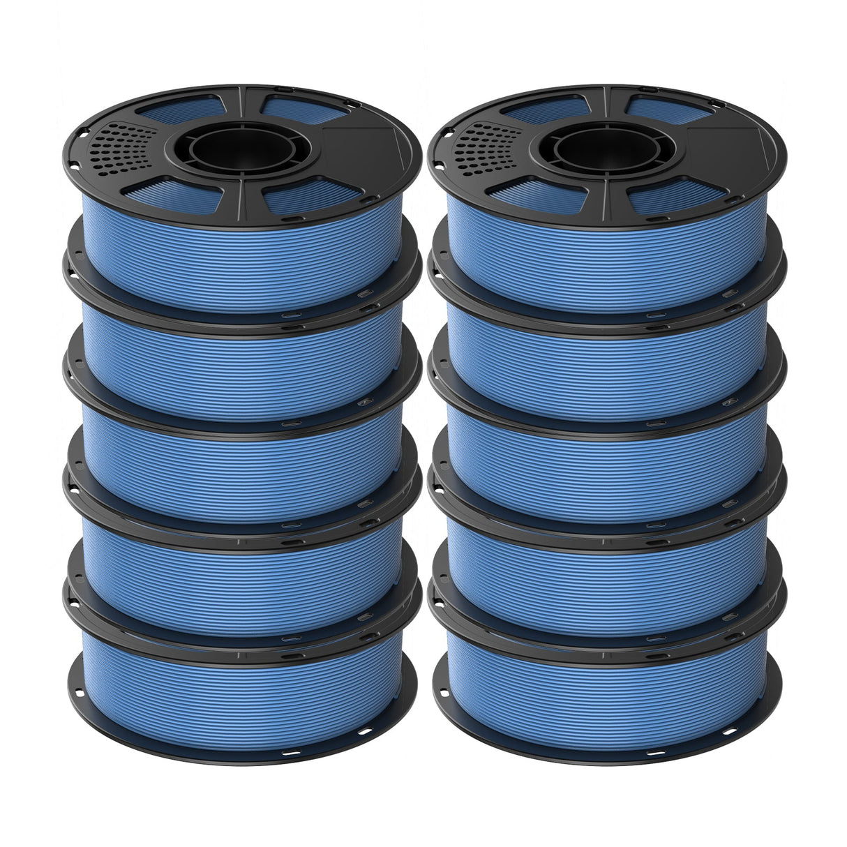 GEEETECH Matte PLA 3D Printer Filament 1.75mm, 1kg Spool, 10 Rolls Bundle