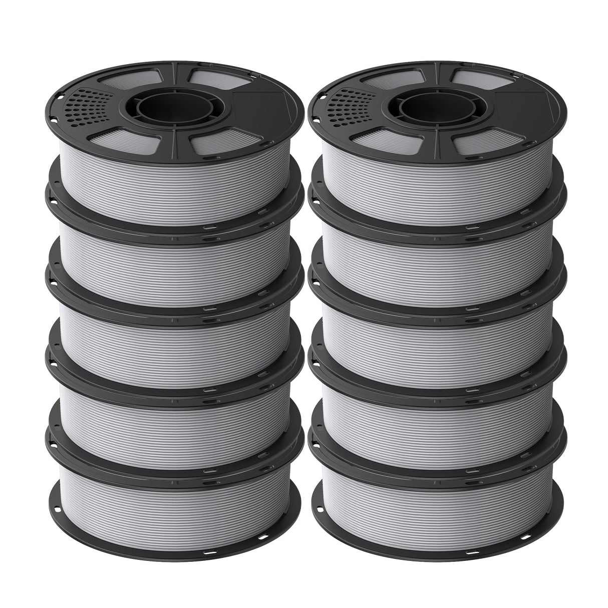GEEETECH Matte PLA 3D Printer Filament 1.75mm, 1kg Spool, 10 Rolls Bundle