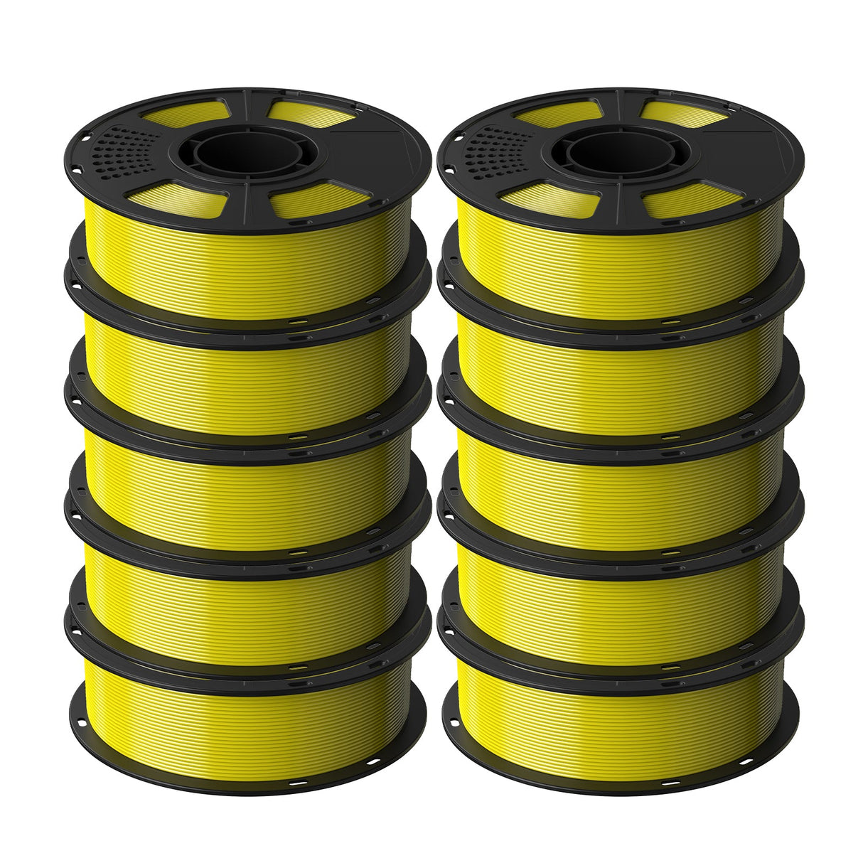 GEEETECH PETG 3D Printer Filament 1.75mm, 1kg Spool, 10 Rolls Bundle