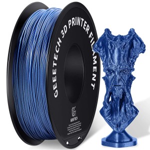 PLA Sparkly Blue 3D Printer Filament 1.75mm 1kg/roll