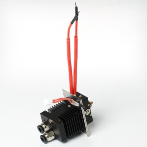 A10M A20M 2 in 1 out dual extruder hotend, 24V 40W, 85mm long heating rod