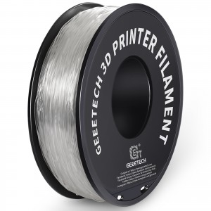 TPU Transparent 3D Printer Filament 1.75mm 1kg/roll
