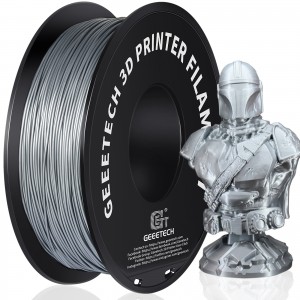 PLA Silver 3D Printer Filament 1.75mm 1kg/roll