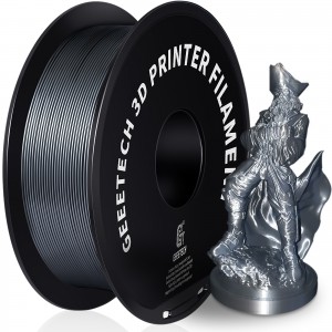 PETG Silver 3D Printer Filament 1.75mm 1kg/roll