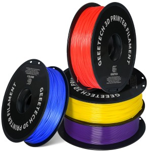 {4KG}PLA (Red + Yellow + Blue + Purple) 3D Printer Filament 1.75mm 1kg/roll