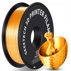 PLA Silk Gold 3D Printer Filament 1.75mm 1kg/roll
