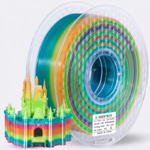 PLA Gradient Colour 3D Printer Filament 1.75mm 1kg/roll