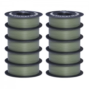 {10KG}PLA Matte Green 3D Printer Filament 1.75mm 1kg/roll