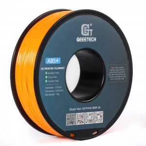 ABS Orange 3D Printer Filament 1.75mm 1kg/roll