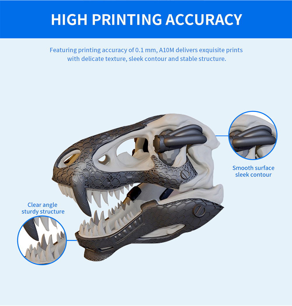 geeetech a10 m description of high printing accuracy
