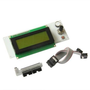 Reprap Rampssmart LCD controller with adapter