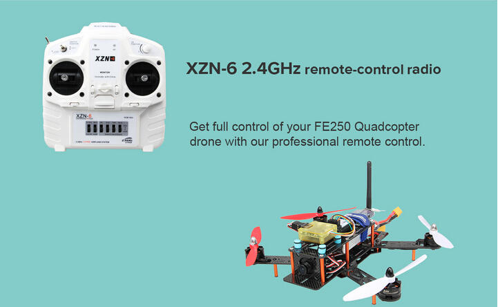 XZN-6 2.4GHz remote-control radio
