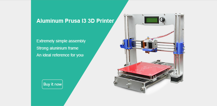 Geeetech Aluminum Prusa I3 3D Printer kit