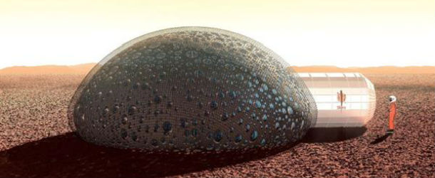 3D-Printing Company Designs Mars Habitat Constructed From Red Planet’s Resources