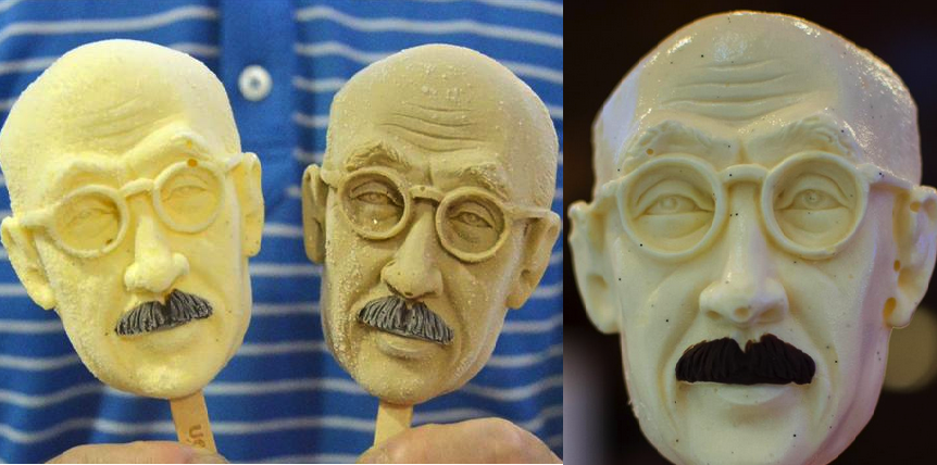 Bite Off a War Criminal’s Head: Chinese Company 3D Prints Hideki Tojo Ice Cream Treats