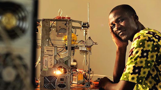 Creating 3D Printers from E-Waste? A lab in Africa is doing just that!