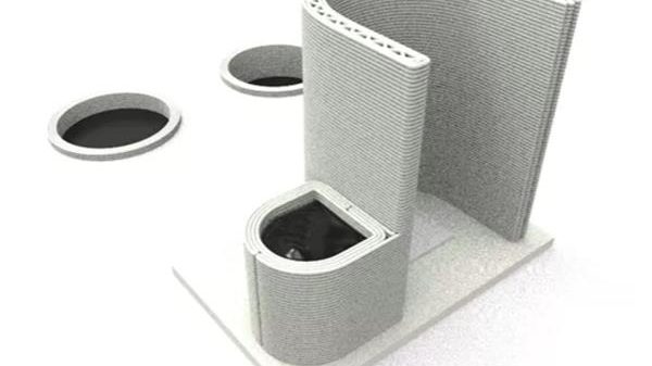 This is the world’s first 3D Printed toilet made specially for India!