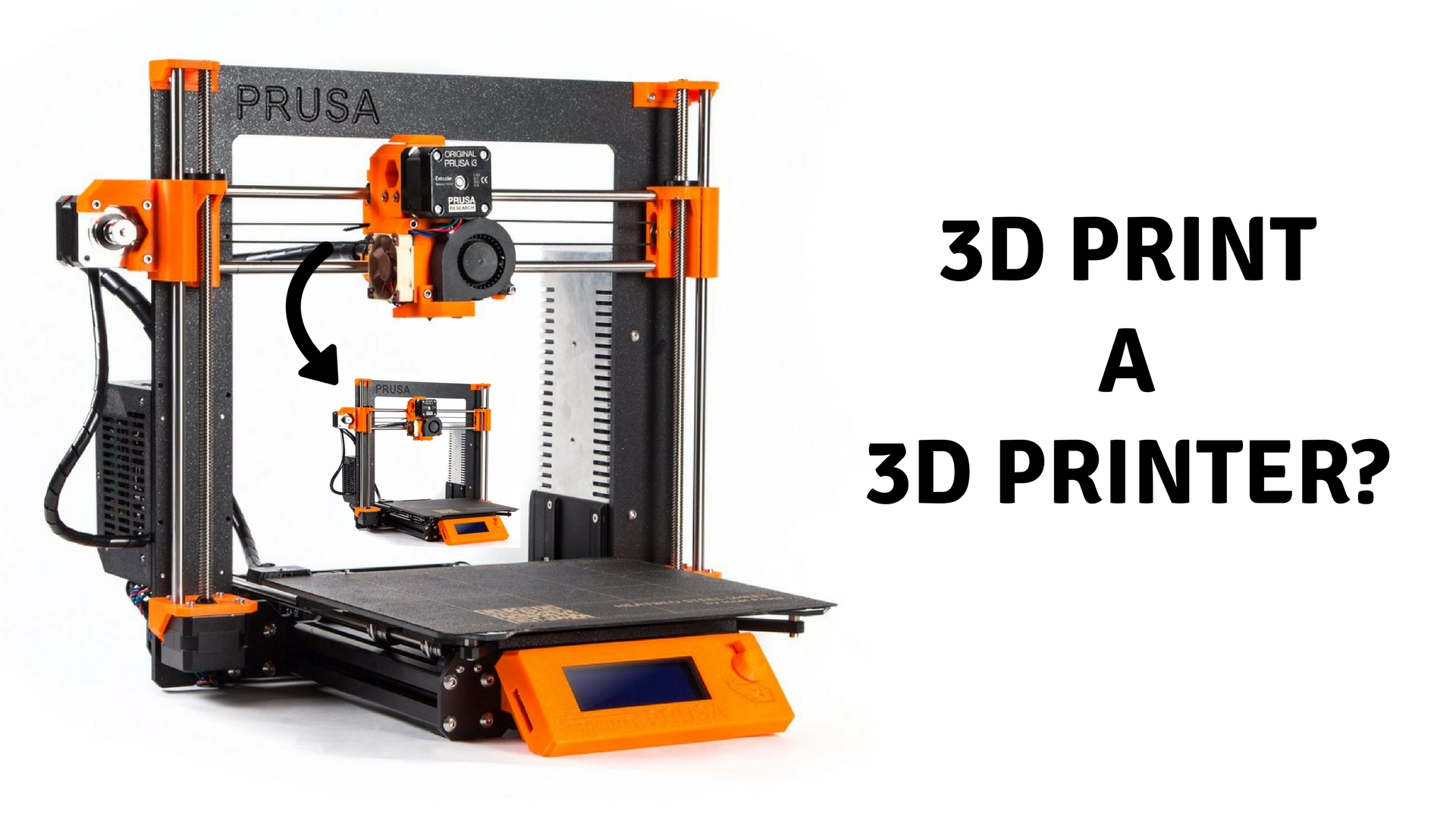 Can you 3D print a 3D printer? Its cool right!