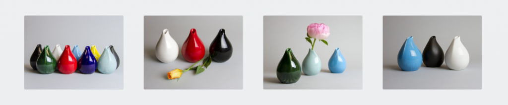 3D printed ceramic vase