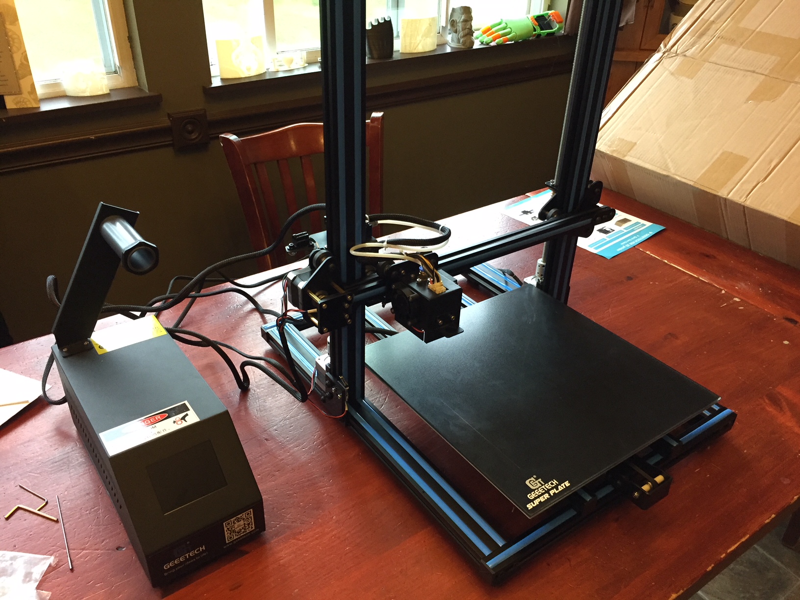 A30 3D Printer Unboxing and Initial Impressions.