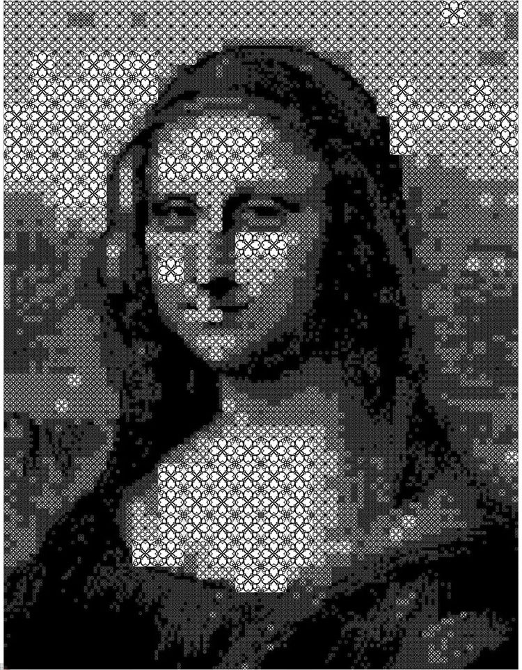 3D printed Mona Lisa on display in Shanghai