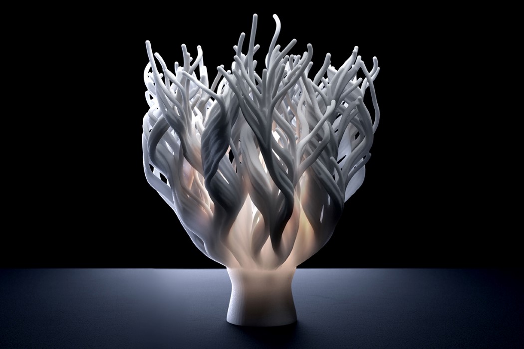 Watch These Bionic 3D -Printed Coral  Lamps