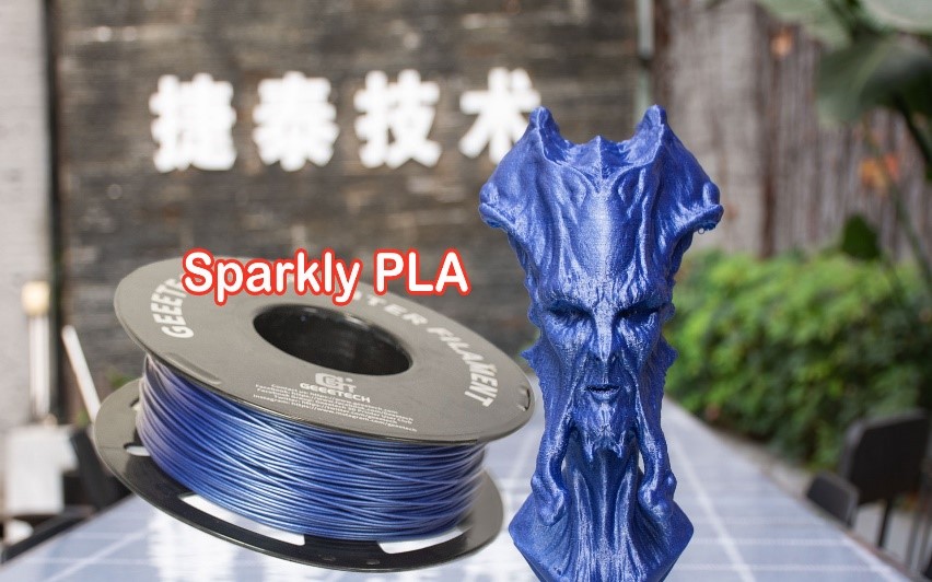 Filament of Solemnity and Nobility | Sparkly Blue PLA