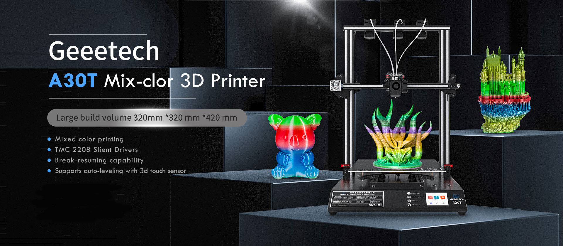 Geeetech A30T 3D Printer