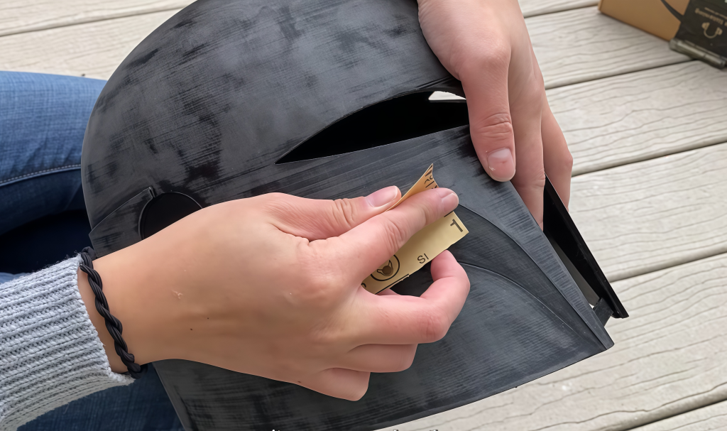 sanding 3d prints