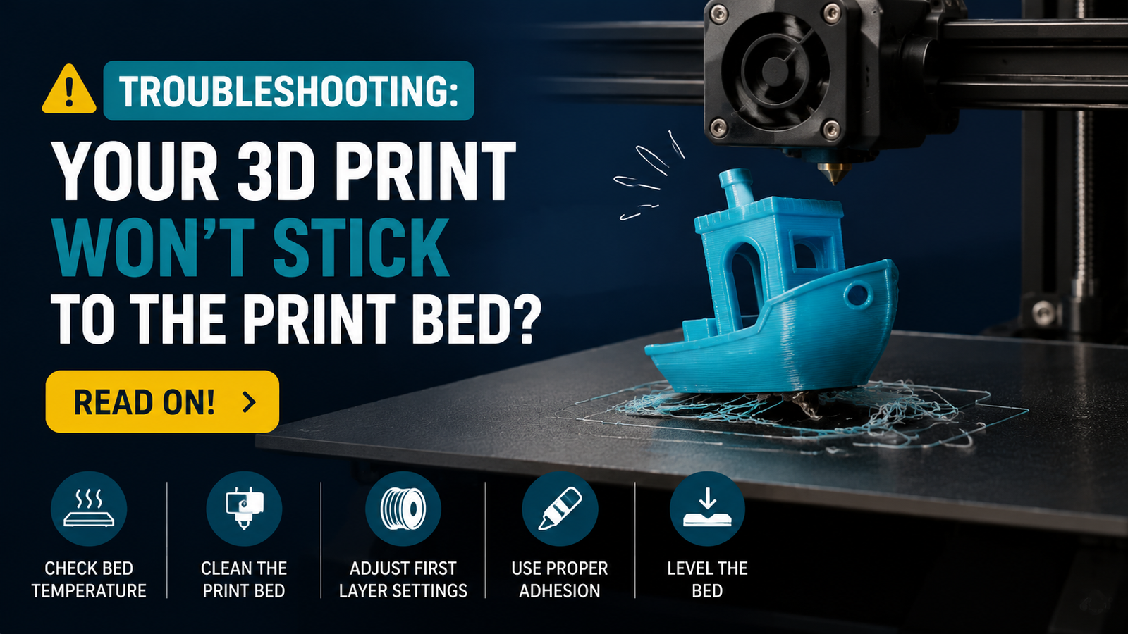 3D Print Won't Stick to the Print Bed
