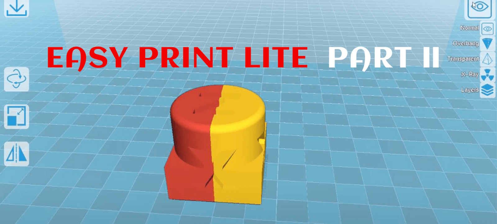 EASY PRINT LITE | A 3D Printing Slicer For Color Mixing Function of Your 3D Printers (Part II)