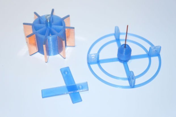 Create Your Own Electrostatic Motor Using a 3D Printer