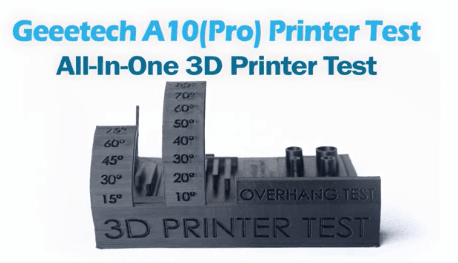 Geeetech A10/ A10 pro 3D printer all in one test